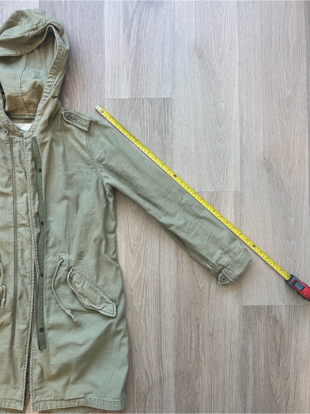 Ralph Lauren Denim & Supply Olive Green Womens Military Utility Jacket - Picture 9 of 11